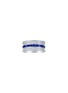 首图 - 点击放大 - LC COLLECTION JEWELLERY - 18K White Gold Diamond Sapphire Ring — US 7