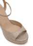 细节 - 点击放大 - STUART WEITZMAN - Danya II 110 Glitter Platform Sandals