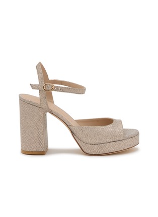 首图 - 点击放大 - STUART WEITZMAN - Danya II 110 Glitter Platform Sandals