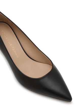 细节 - 点击放大 - STUART WEITZMAN - Stuart Power 50 Smooth Leather Pumps