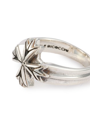 细节 - 点击放大 - EMANUELE BICOCCHI - Logo Sterling Silver Ring