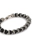 细节 - 点击放大 - EMANUELE BICOCCHI - Beaded Logo Sterling Silver Bracelet