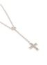 细节 - 点击放大 - EMANUELE BICOCCHI - Large Notre-Dame Cross Beaded Sterling Silver Rosary Necklance