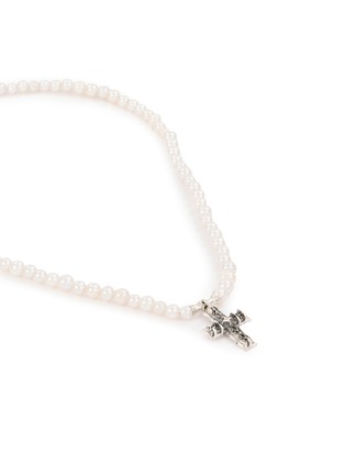 细节 - 点击放大 - EMANUELE BICOCCHI - Notre-Dame Freshwater Pearl Necklance