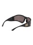 模特儿示范图 - 点击放大 - BALENCIAGA - Sunset Acetate Rectangle Sunglasses