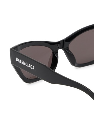 细节 - 点击放大 - BALENCIAGA - Flat Recycled Acetate Rectangle Sunglasses