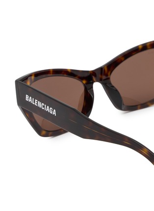 细节 - 点击放大 - BALENCIAGA - Flat Recycled Acetate Rectangle Sunglasses