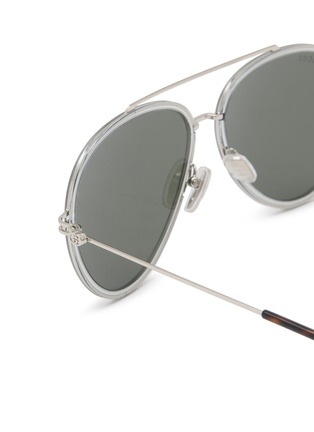 细节 - 点击放大 - GUCCI - Metal Pilot Sunglasses