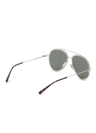 模特儿示范图 - 点击放大 - GUCCI - Metal Pilot Sunglasses