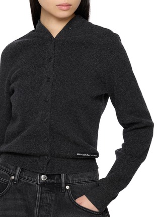  - ALEXANDERWANG - 仿钻 LOGO 饰牛仔长裤