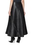 背面 - 点击放大 - ALEXANDERWANG - Low Waist Leather Midi Circle Skirt