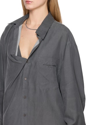  - ALEXANDERWANG - 露肩衬衫裙