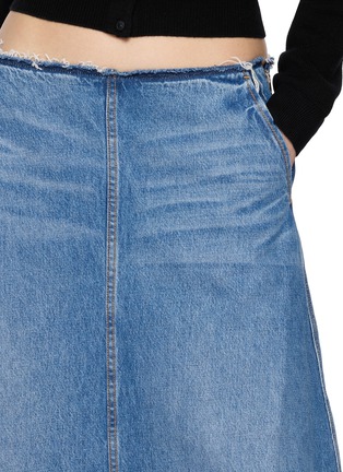  - ALEXANDERWANG - A-Line Denim Midi Skirt
