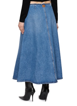背面 - 点击放大 - ALEXANDERWANG - A-Line Denim Midi Skirt