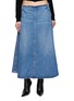 首图 - 点击放大 - ALEXANDERWANG - A-Line Denim Midi Skirt