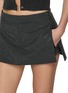  - ALEXANDERWANG - Low Rise Hotfix Wool Blend Skort