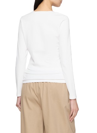 背面 - 点击放大 - ALEXANDERWANG - V 领金属饰上衣