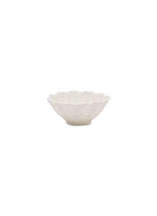 细节 –点击放大 - LA CERAMIQUE - Ezawa Noriyo Dotted Hemp Leaf Bowl