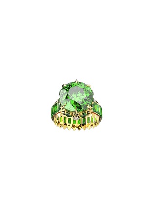 首图 - 点击放大 - MING SONG HAUTE JOAILLERIE - Cosmic Kaleidoscope 14K Gold Emerald Diamond Tourmaline Tsavorite Ring