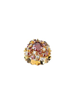首图 - 点击放大 - MING SONG HAUTE JOAILLERIE - Cosmic Kaleidoscope Red Queen 18K Gold Ruby Diamond Ring — HK 13