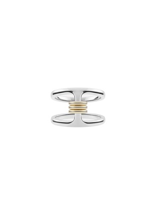 首图 - 点击放大 - SPINELLI KILCOLLIN - x Hoorsenbuhs Phantom SK Silver 18K Gold Ring — US 6