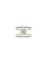 首图 - 点击放大 - SPINELLI KILCOLLIN - x Hoorsenbuhs Phantom SK Silver 18K Gold Ring — US 6