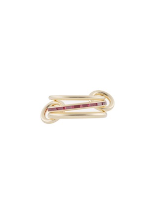 首图 - 点击放大 - SPINELLI KILCOLLIN - Pyrus 18K Gold Ruby Ring — US 6.5