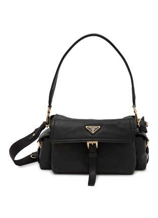 首图 - 点击放大 - PRADA - Small Explore Leather Shoulder Bag