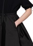  - MONCLER - Drawstring Sleeve Zip Up Dress
