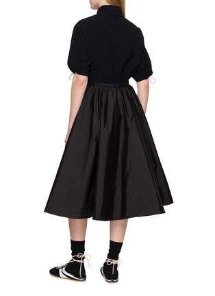 背面 - 点击放大 - MONCLER - Drawstring Sleeve Zip Up Dress