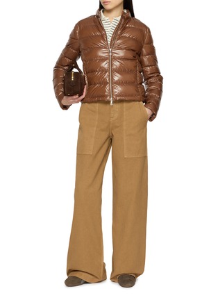 模特儿示范图 - 点击放大 - MONCLER - 阔腿长裤