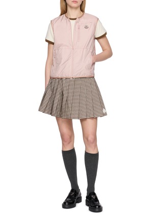 模特儿示范图 - 点击放大 - MONCLER - Alshain Zip Up Vest