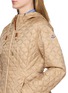  - MONCLER - Arum Hooded Zip Up Puffer Jacket