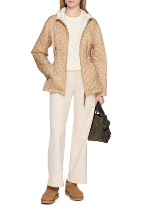 模特儿示范图 - 点击放大 - MONCLER - 刺绣边饰 T 恤