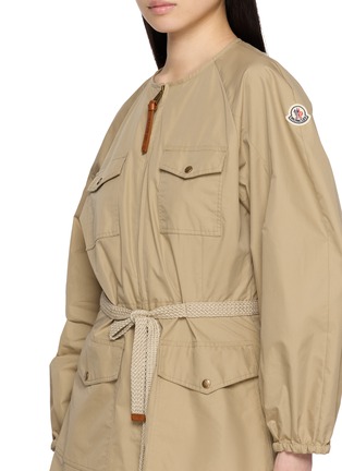  - MONCLER - 系带工装连衣裙