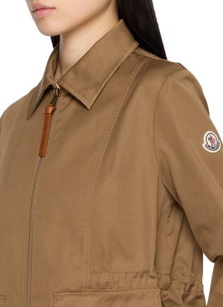 - MONCLER - 连帽抽褶工装夹克