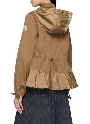 背面 - 点击放大 - MONCLER - 连帽抽褶工装夹克