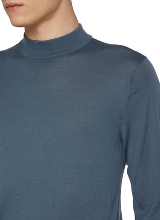  - TOMORROWLAND - Mock Neck Superfine Wool Top