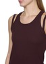  - HELMUT LANG - Racer Strap Cotton Tank Top