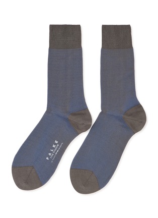 首图 - 点击放大 - FALKE - Fine Shadow Vertical Stripe Crew Socks