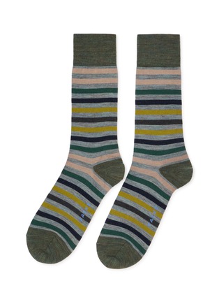 首图 - 点击放大 - FALKE - Tinted Stripe Crew Socks