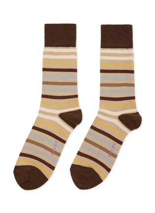 首图 - 点击放大 - FALKE - Tinted Stripe Crew Socks