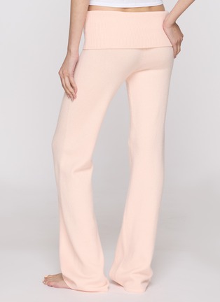 正面 -点击放大 - SKIMS - WOOL CASHMERE 翻折腰长裤