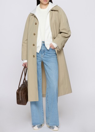 背面 - 点击放大 - SKIMS - WOOL CASHMERE 圆领套头针织衫