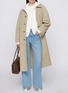 背面 - 点击放大 - SKIMS - WOOL CASHMERE 圆领套头针织衫