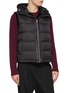 细节 - 点击放大 - KRUF - Hooded Reversible MInk Fur Puffer Vest