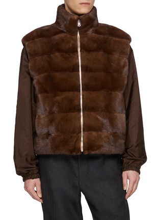 首图 - 点击放大 - KRUF - Reversible MInk Fur Vest