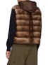 背面 - 点击放大 - KRUF - Reversible Hooded Sable Fur Vest