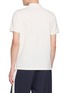 背面 - 点击放大 - MONCLER - Tricolour Logo Patch Cotton Polo Shirt