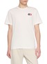 首图 - 点击放大 - MONCLER - Tricolour Logo Patch Cotton T-Shirt